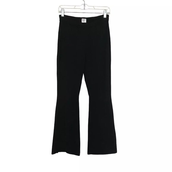 Aritzia Sunday Best Black High Waist Pull-On Flare Pants Medium Stretch Knit - Picture 1 of 7